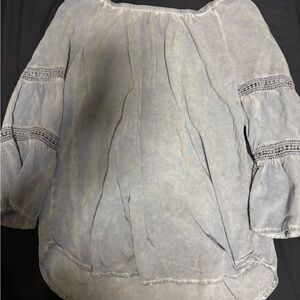 Chic Light blue Blouse